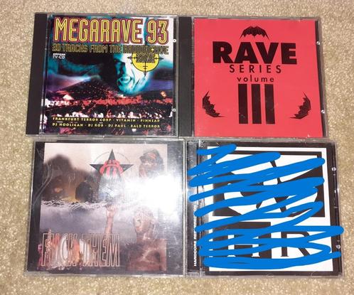 CD de Gabber, Rave, Techno, Hardcore, CD & DVD, CD | Dance & House, Utilisé, Techno ou Trance, Envoi