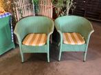 Paar rotan fauteuils „Loom”, Ophalen, Gebruikt, Rotan