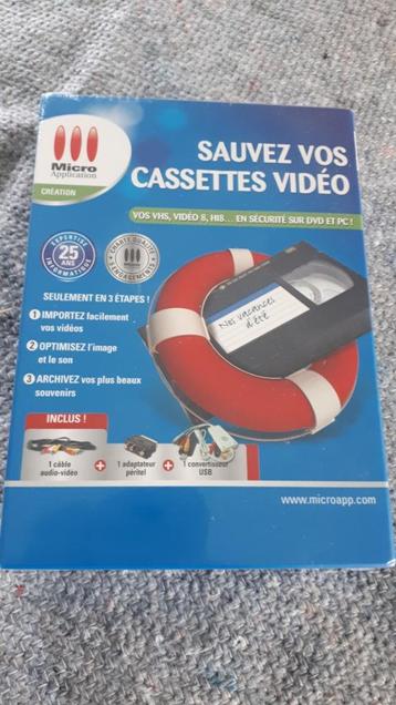 Sauvez vos cassettes Vidéo Platinum, Informatique & Logiciels, Enlèvement ou Envoi, Windows