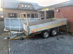 Remorque dubbelas - factuur -  prijs incl btw, Auto diversen, Aanhangers en Bagagewagens, Ophalen, Gebruikt