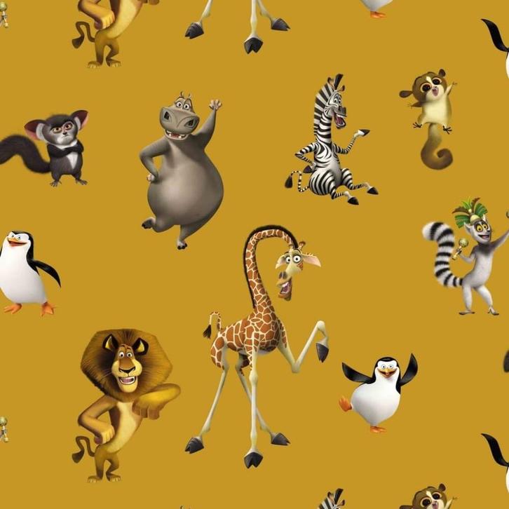 Promo! 6363)150x50cm coton Madagascar couleur ocre, Hobby en Vrije tijd, Stoffen en Lappen, Nieuw, Katoen, 120 cm of meer, 30 tot 200 cm