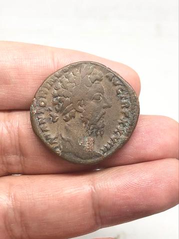 Romeinse munt, Marcus Aurelius (161-180 n.Chr.), AE Sesterti beschikbaar voor biedingen