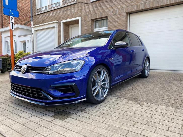Golf 7 R facelift (7.5) Lapizblauw + volledige hoes UPPF, Auto's, Volkswagen, Particulier, Golf, 360° camera, 4x4, ABS, Achteruitrijcamera
