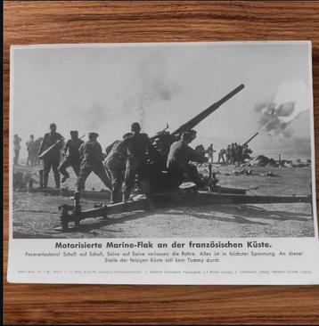 Photo de la Kriegsmarine Flak Kriegsberichter allemande de l, Enlèvement ou Envoi