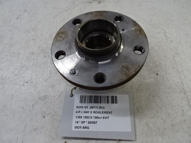 WIELNAAF LINKS ACHTER Audi Q3 (8UB / 8UG) (01-2011/12-2019), Auto-onderdelen, Remmen en Aandrijving, Audi, Gebruikt