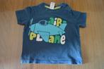 C&A baby club t-shirt airplane blauw 74, Kinderen en Baby's, Babykleding | Maat 74, C&A, Shirtje of Longsleeve, Ophalen of Verzenden