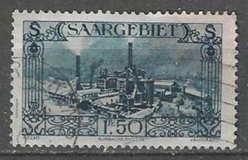 Duitsland Saargebied 1927 - Yvert 117 - Staalfabriek (ST) beschikbaar voor biedingen