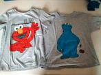 2 tee-shirts Sesame Street, Sesame Street, Garçon ou Fille, Chemise ou À manches longues, Utilisé