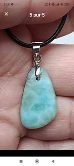 Larimar hanger uit de Dominicaanse Republiek, Ophalen of Verzenden, Nieuw, Steen of Mineraal, Met edelsteen