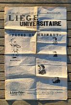 Studentenkrant „Liége Universitaire” van 21 januari 1914, Ophalen of Verzenden, Krant