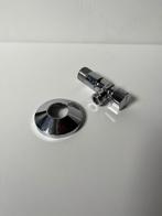 Brulo shellkraantje met roset, Ophalen, Zo goed als nieuw, Chroom, Kraan