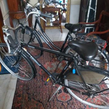 2 Magnet topper dames en herenfiets.  beschikbaar voor biedingen
