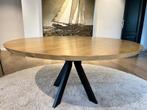 Table ronde en chêne Vincent Sheppard, 75 cm ou plus, 150 à 200 cm, Métal, Rond