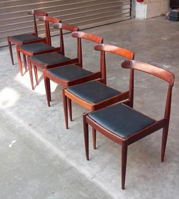 Alfred Hendrickx Belform Model 500 vintage stoelen uit de ja beschikbaar voor biedingen