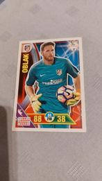 Voetbalkaart : Jan Oblak/Panini/2016-2017/Atletico Madrid, Verzamelen, Ophalen of Verzenden, Zo goed als nieuw, Poster, Plaatje of Sticker