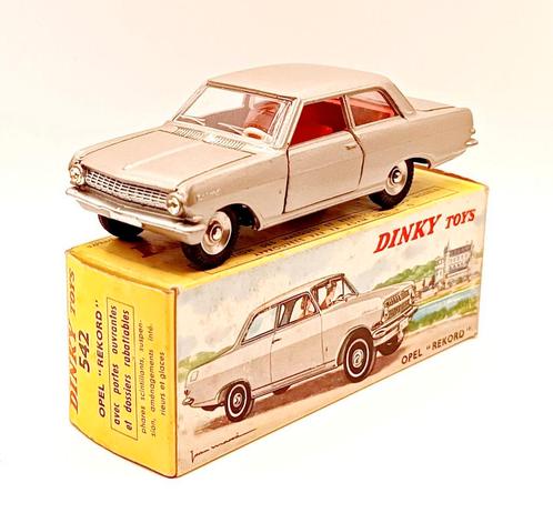 Dinky Toys Frankrijk ref. 542 Opel Rekord, Hobby en Vrije tijd, Modelauto's | 1:43, Zo goed als nieuw, Dinky Toys, Verzenden