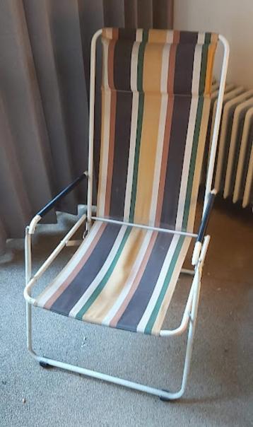 Retro vintage jaren 60 Stoel Klapstoel Campingstoel beschikbaar voor biedingen