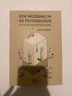 Een inleiding in de psychologie in 11 3/4 hoofdstukken, Enlèvement ou Envoi, Comme neuf, Gert Storms