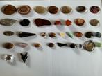 Lot de pierres semi precieuses Jade Agate Cornaline etc…, Bijoux, Sacs & Beauté, Enlèvement ou Envoi