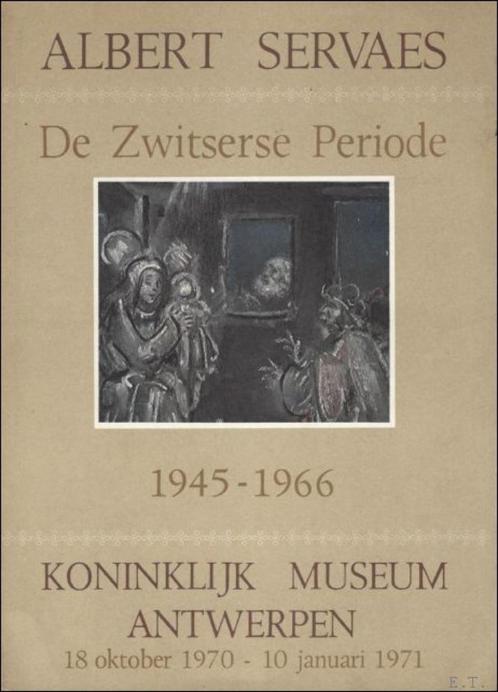 Albert Servaes  1  1883 - 1966   Monografie, Boeken, Kunst en Cultuur | Beeldend, Nieuw, Schilder- en Tekenkunst, Verzenden