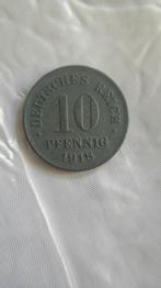 Monnaie munten allemagne 10 pfennig 1918 Aigle, Timbres & Monnaies, Monnaies | Europe | Monnaies euro, Enlèvement ou Envoi, Allemagne