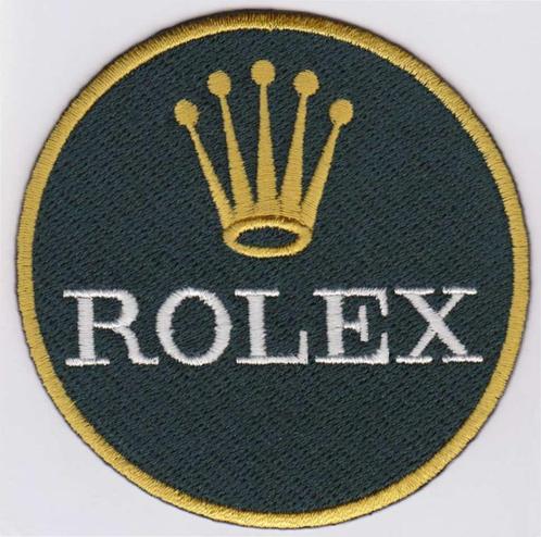 Rolex stoffen opstrijk patch embleem, Verzamelen, Stickers, Nieuw, Verzenden