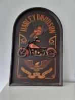 Wandbord hout Harley-Davidson 1922, Ophalen of Verzenden, Zo goed als nieuw, Reclamebord