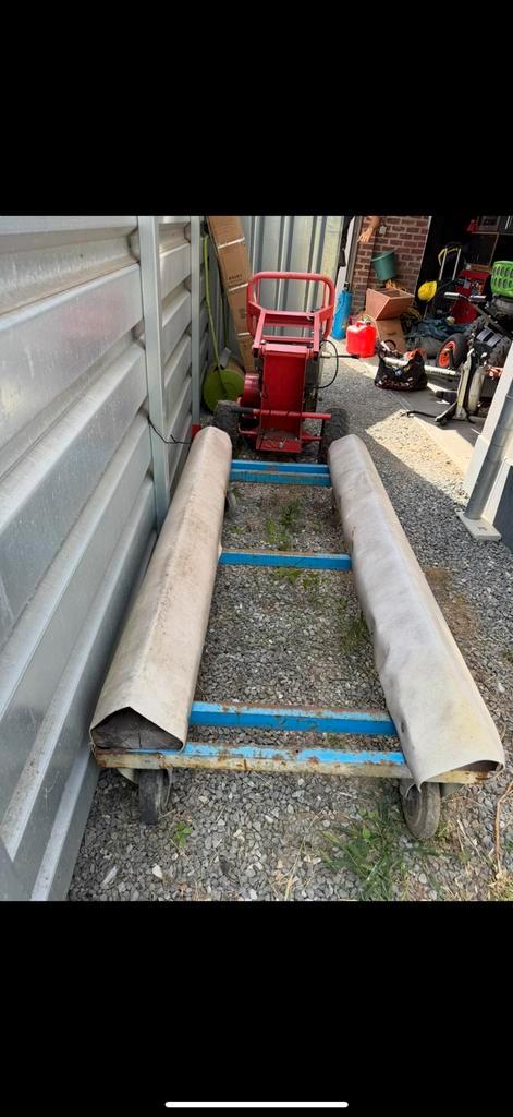 Chariot à rouleaux pour transport / manutention de bateaux, Bricolage & Construction, Échafaudages, Comme neuf, Enlèvement