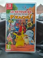 Le détective Pikachu revient sur Nintendo Switch, Comme neuf, Enlèvement ou Envoi