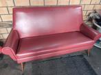vintage 2-zit klein scheurtje op hoek van zit verder inorde, Huis en Inrichting, Zetels | Zetels, Ophalen of Verzenden, Gebruikt