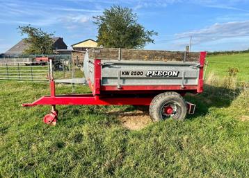 Remorque Peecon KW2500, Articles professionnels, Enlèvement, Transport