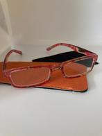 Lunettes de lecture corail/rouge pour femmes - Strength +2 -, Autres marques, Enlèvement ou Envoi, Lunettes de lecture, Neuf