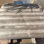 Stevige steigerhouten tafel, Tuin en Terras, Ophalen, Zo goed als nieuw