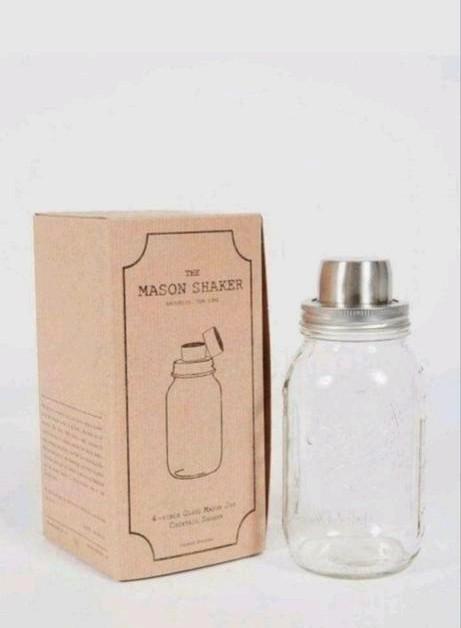 The Mason shaker 4-pieces .(shaker pour coktails ! neuf !), Collections, Vins, Neuf, Enlèvement ou Envoi