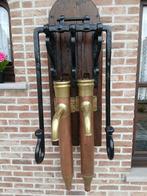 antiek & koperen waterpomp & 2 pompen & tuinbeeld, Antiek en Kunst, Antiek | Gereedschap en Instrumenten, Ophalen