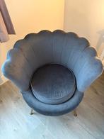 Grijs fluwelen zeteltje, Ophalen, Zo goed als nieuw, 75 tot 100 cm, 75 tot 100 cm