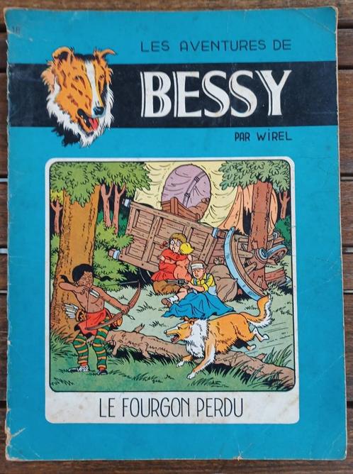 Bessy 18 - Le Fourgon Perdu - Wirel - Vandersteen - E.O 1962, Livres, BD, Utilisé, Une BD, Enlèvement ou Envoi