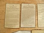 doodsprentjes van 1900 tot 1960  en 1975, Ophalen, Bidprentje