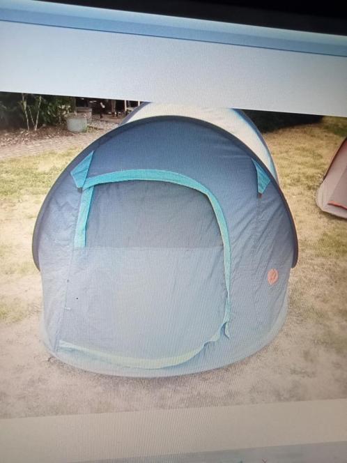 Tent, festival tentje,pop op tent, Caravans en Kamperen, Tenten, tot en met 3, Gebruikt, Ophalen