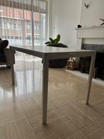 Moderne witte tafel – 125x75x74 cm, Ophalen, Nieuw, Rechthoekig