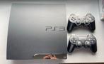 PlayStation 3 Slim + 2 controllers + 20 games, Games en Spelcomputers, Ophalen, Zo goed als nieuw, Slim
