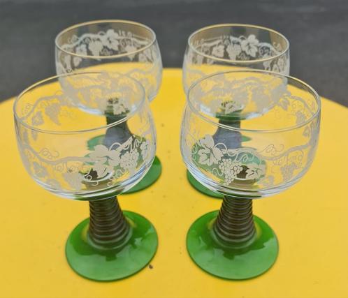 Wijnglazen : roemer glazen ( verschillende ) / 20 stuks, Verzamelen, Glas en Drinkglazen, Ophalen of Verzenden
