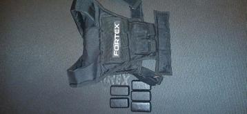 Fortex gewichtsvest (10,5kg) beschikbaar voor biedingen