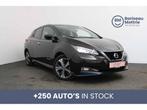 Nissan Leaf 62 KWH *BTW AFTREKBAAR*LED*360 CAMERA*GPS*DAB*S, Zwart, 116 pk, Zwart, Leaf