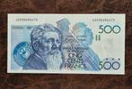 Handtekeningen enkel vooaan!!! 500 Frank  Meurnier.     UNC, Postzegels en Munten, Bankbiljetten | België, Ophalen of Verzenden