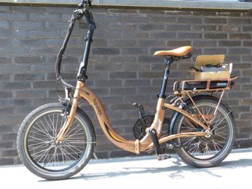 Bizobike miesty bello elektrische plooifiets, Fietsen en Brommers, Fietsen | Vouwfietsen, 20 inch of meer, Versnellingen, Zo goed als nieuw