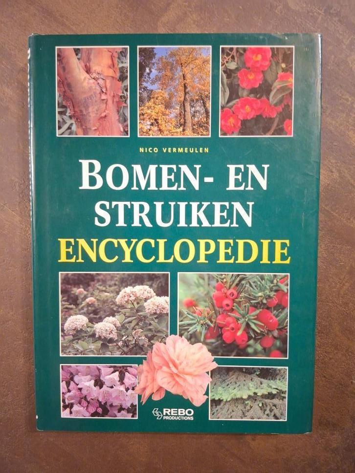 Bomen- en struiken encyclopedie - Nico Vermeulen  REBO, Boeken, Wonen en Tuinieren, Zo goed als nieuw, Tuinieren en Tuinplanten