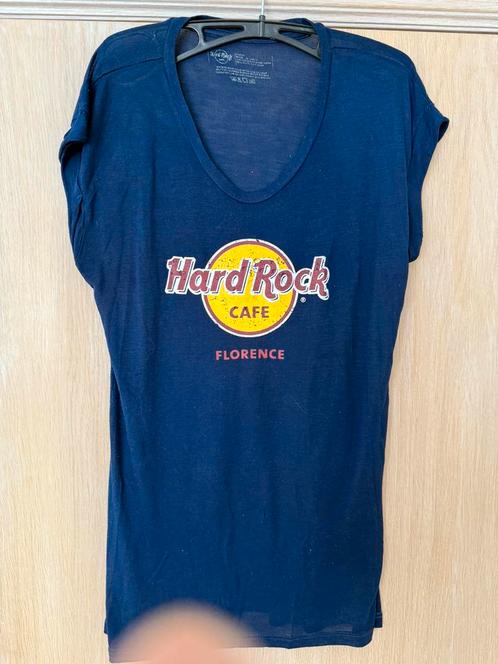 T-Shirts Hard Rock Café Florence, Kleding | Dames, T-shirts, Gedragen, Maat 42/44 (L), Blauw, Korte mouw, Ophalen of Verzenden