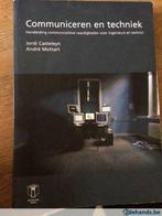 Communiceren en techniek, Boeken, Studieboeken en Cursussen, Ophalen of Verzenden, Zo goed als nieuw, Jordi Casteleyn en André