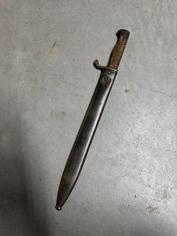 Wo1 Duitse butcher bajonet, Verzamelen, Militaria | Algemeen, Ophalen of Verzenden